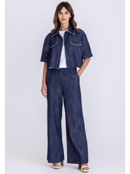 Tunique Tuzzi Femme Marine - Taille 42, Occasion En Très Bon état