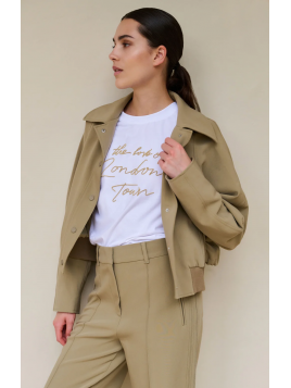 Veste courte YAYA oversize...