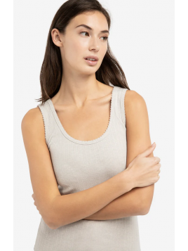 Débardeur cotelé YAYA à...