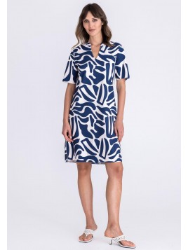 Robe Tuzzi col en V