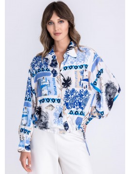 Blouse Tuzzi à cordon