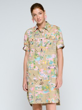 Robe chemise Vilagallo...