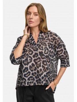 Blouse Catnoir en voile de...