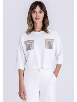 Sweat Tuzzi avec cordon de...