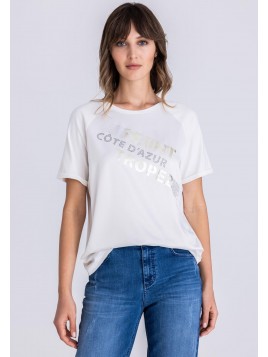 T shirt Tuzzi imprimé St...