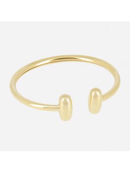 BRACELET–Caspian–ACIER DORE Zag Bijoux