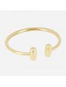BRACELET–Caspian–ACIER DORE Zag Bijoux