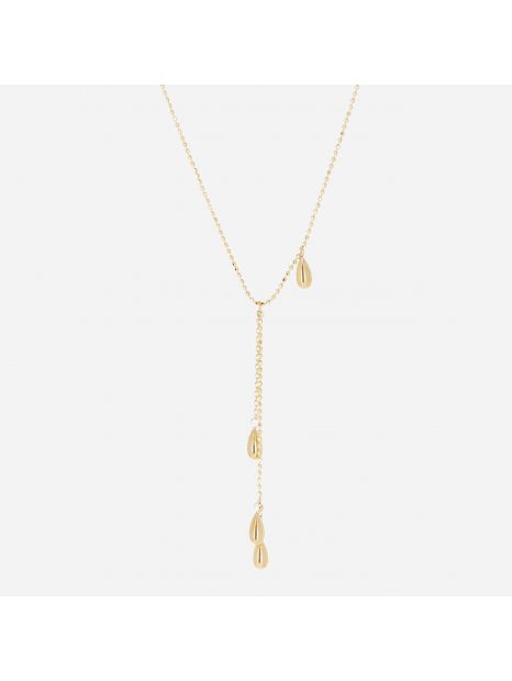 COLLIER–Foggia–ACIER DORE Zag Bijoux
