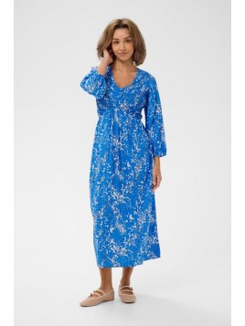 Robe longue avec smock...
