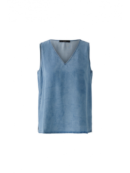 Top OUI en jeans 100% lyocell