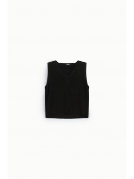 Top pailleté noir Dixie