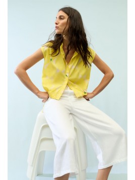 Blouse OUI avec fronces...