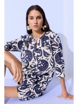 Tunique OUI à imprimé...