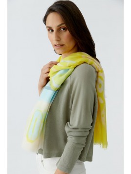 Foulard OUI à motif imprimé...