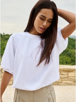 Blouse tissée YAYA forme...