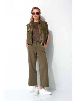 Pantalon CATNOIR teint en...