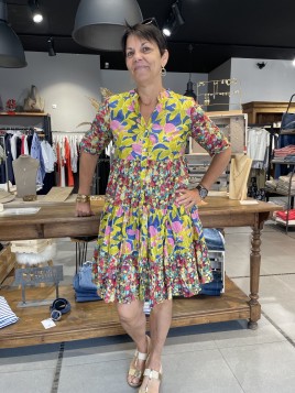 Robe manches courtes JULY...