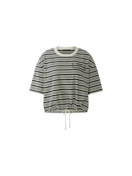 T-shirt OUI avec cordon de...