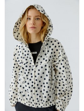Blouson OUI à motif pois