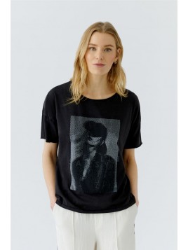 T-shirt OUI style rock...