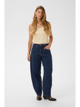 Jeans Ballon (barrel) Cream