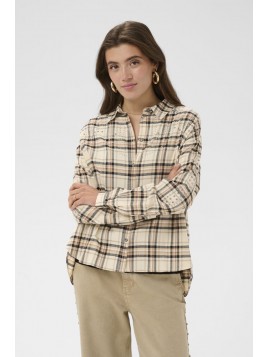 Chemise carreaux CREAM