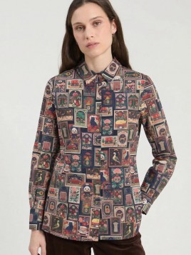Chemise verte affiche Anita...