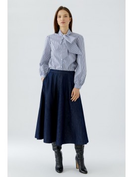 Jupe ample OUI en denim...