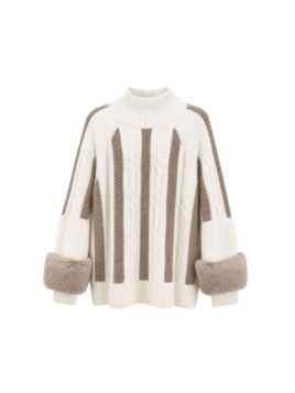 Pull en fausse fourrure TUZZI