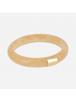 BRACELET–JONC–ACIER DORE...