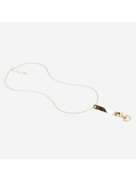 COLLIER–SAUTOIR–ACIER...