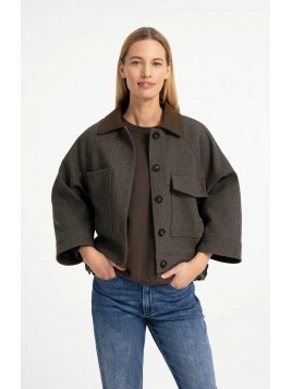 Veste oversize YAYA en...