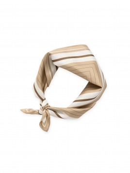 Foulard en satin YAYA à...