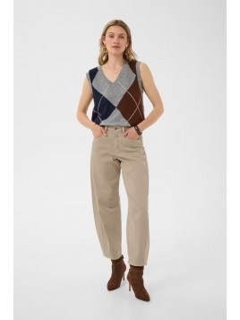 Pantalon Barrel Cream CRDjuli