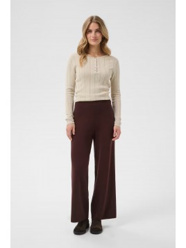 Pantalon tricot Crema CRDela