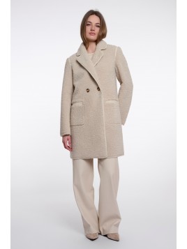 Manteau croisé réversible...