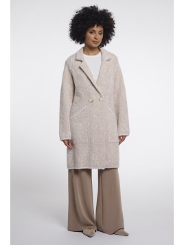 Manteau long croisé Rino &...