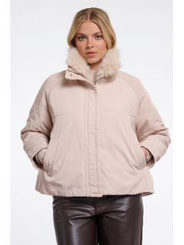 Veste courte coupe ample...