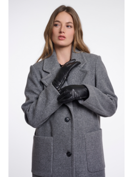 Gants en cuir avec...