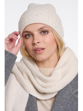 Bonnet avec perles et...