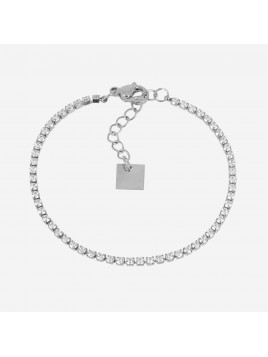 BRACELET–SIMPLE–ACIER–zirco...
