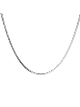 COLLIER–Pur–ACIER–38+5cm...