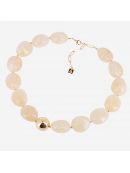COLLIER - DORE cuivre brown...