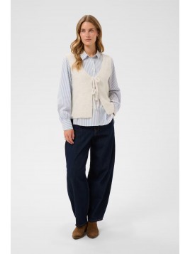 Gilet sans manches Cream...