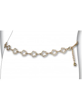 Ceinture chaine avec strass...