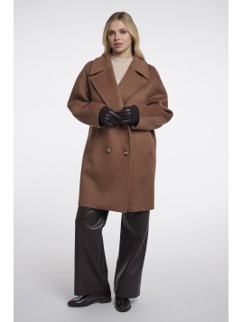 Gants en cuir à longue...