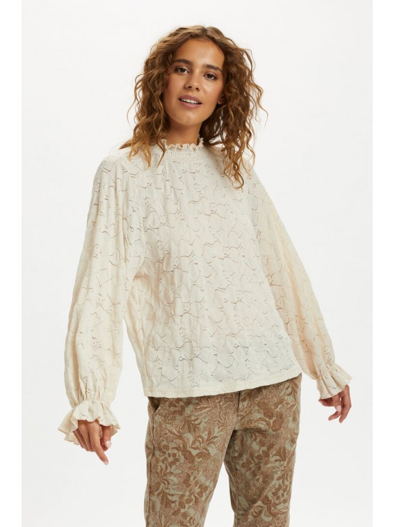 Blouse dentelle