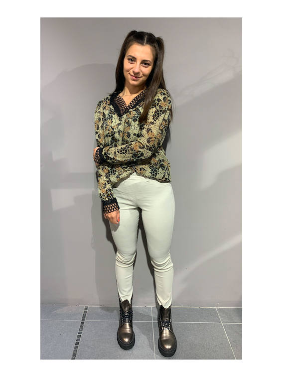 Pantalon PRECIUS GESSO EAST DRIVE